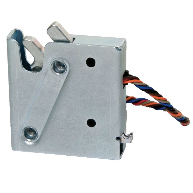 Southco R4-em-13-162 Striker Bolt R4-em Series Zinc Plated Steel Electronic Rotary Latch With Microswitch And Auto Re-lock