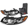 Auto Dynasty Oe Style Black Housing Amber Corner Headlight Head Lamps Tool Kit For Forte 10-13 