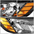 Auto Dynasty Oe Style Black Housing Amber Corner Headlight Head Lamps Tool Kit For Forte 10-13