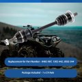 Front Cv Axle Drive Shaft Replacement For 0402-907 1502-442 0502-544 Arcticcat 400 500 650 2002-2004