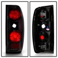 Acanii For Black 1998 1999 2000 2001 2002 2003 2004 Nissan Frontier Tail Lights Lamps Taillights Taillamps Left Right