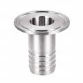 Uxcell Clamp Hose Adapter 1 988 Inch Flange To Barb Fitting 2 Pcs