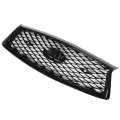 Munirater Front Grille Bumper Glossy Black Mesh Air Intake Upper Grill Replacement For Q50 2018-2021