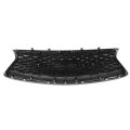Front Grille Bumper Glossy Black Mesh Air Intake Upper Grill Replacement For Infiniti Q50 2018 2019 2020 2021