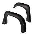 Fender Flares For 2014-2021 Toyota Tundra Textured Pocket Riveted Style Wheel Black 4 Pieces Fits Sr Sr5 Platinum Limited Trd 
