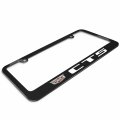 Ipick Image For Cadillac Ct5 Uv-led Printed On Black Metal License Plate Frame