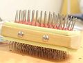 7 Long Wire Brush With Coarse And Fine On 4 X 2 Head Pack Of Pcs 