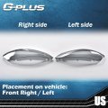 G-plus Front Headlight Lenses Cover Compatible With Chevy Impala Limited 2006 2007 2008 2009 2010 2011 2012 2013 2014 2015 2016