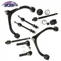 Tom Upper Control Arm Ball Joint Sway Bar Tie Rod Kit For 2005-2011 Dodge Dakota Mitsubishi Raider
