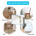 Uxcell 20pcs Angle Bracket Metal 60x60mm Corner Fastener L Shaped Right Protector Shelf Support For Furniture