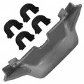 Caltric Face Drive Moveable Plate With Damper Compatible Arctic Cat Mudpro 700 2016-2017