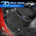 Cartist Floor Mats Fits For 2020-2023 2024 Jeep Gladiator Accessories All Weather Liners Jt 4 Door 2 Row Tpe High Edge Heavy