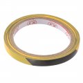 Aexit 4pcs 10mm Electrical Equipment X 17m Pvc Striped Floor Boundary Marking Warning Tap Black Yellow
