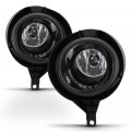 2005-2016 Nissan Frontier Chrome Bumper Fog Lights Lamps W Switch Assembly Pair Set Driver Passenger Side 