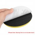 20pcs 3 Inch Hook And Loop Sanding Disc 1500 Grits Flocking Sandpaper For Random Orbit Sander Brown