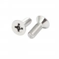 Uxcell M4x12mm 316 Stainless Steel Phillips Countersunk Bolt Machine Screw 30pcs