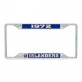 York Islanders Ny Team Nhl National Hockey League Metal License Plate Frame For Front Or Back Of Car Officially Licensed Year 
