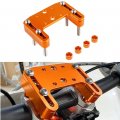 Nicecnc Orange Top Bar Clamp Handlebar Gps Mount Compatible With Ktm 125-530sx Sxf Exc Tpi Excf Xc Xcf Xcw Xcfw 2004-22 690