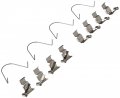 Quality Brake Parts 13167 Disc Hardware Kit For Rear Position