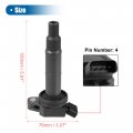 X Autohaux 4 Pcs Ignition Coil For Toyota Camry Corolla Rav4 Solara Matrix Highlander Lexus Scion 2 0l 4l L4 Replacement