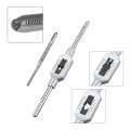 M1-m12 Adjustable Tap Wrench Handle And 2-56 Unc Machine Tapping Reamer Hand Tool High Speed Steel Screw Thread Threading