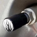 Tricktoppers Vivid Black Anodized Billet Aluminum Tire Wheel Valve Stem Dt Caps For Cars Trucks Trailers Suv S Rv S Motorcycles