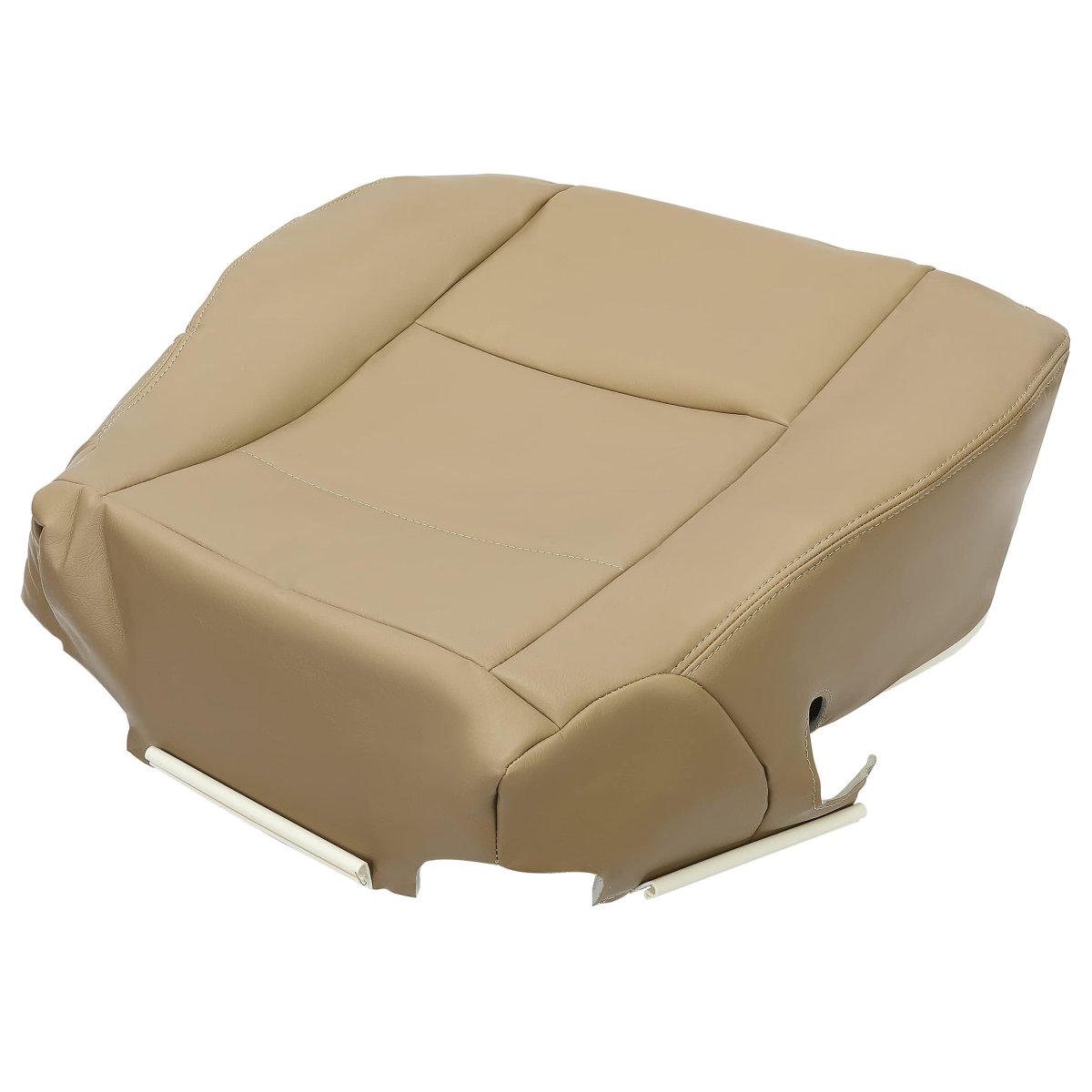 Seat Foam Bottom Cover For 2001-2004 Toyota Tundra Driver Side Replacement Cushion White Tan 2 Packages
