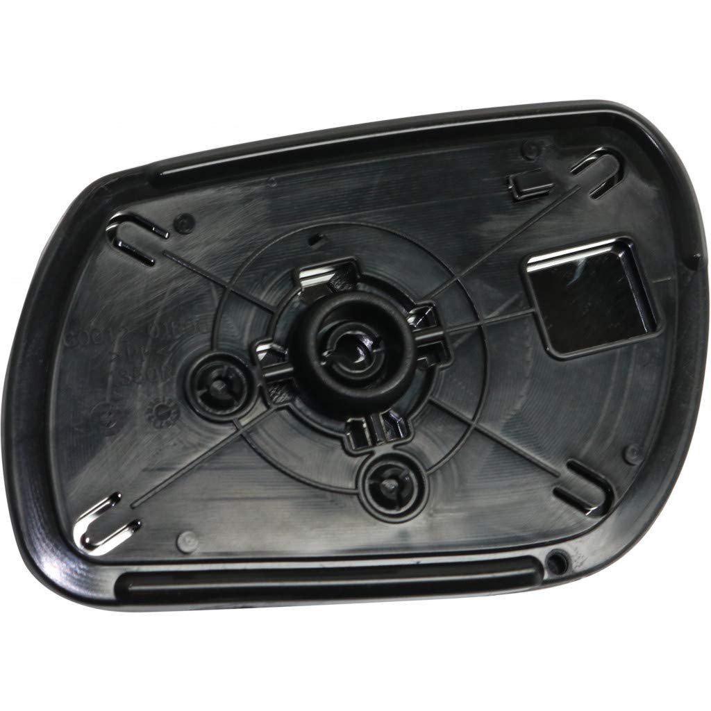 Passenger Side Mirror Glass For Mazda 3 Sport 2009 Power Non Heated Convex With Backing Plate Fits Hatchback Sedan Turbo