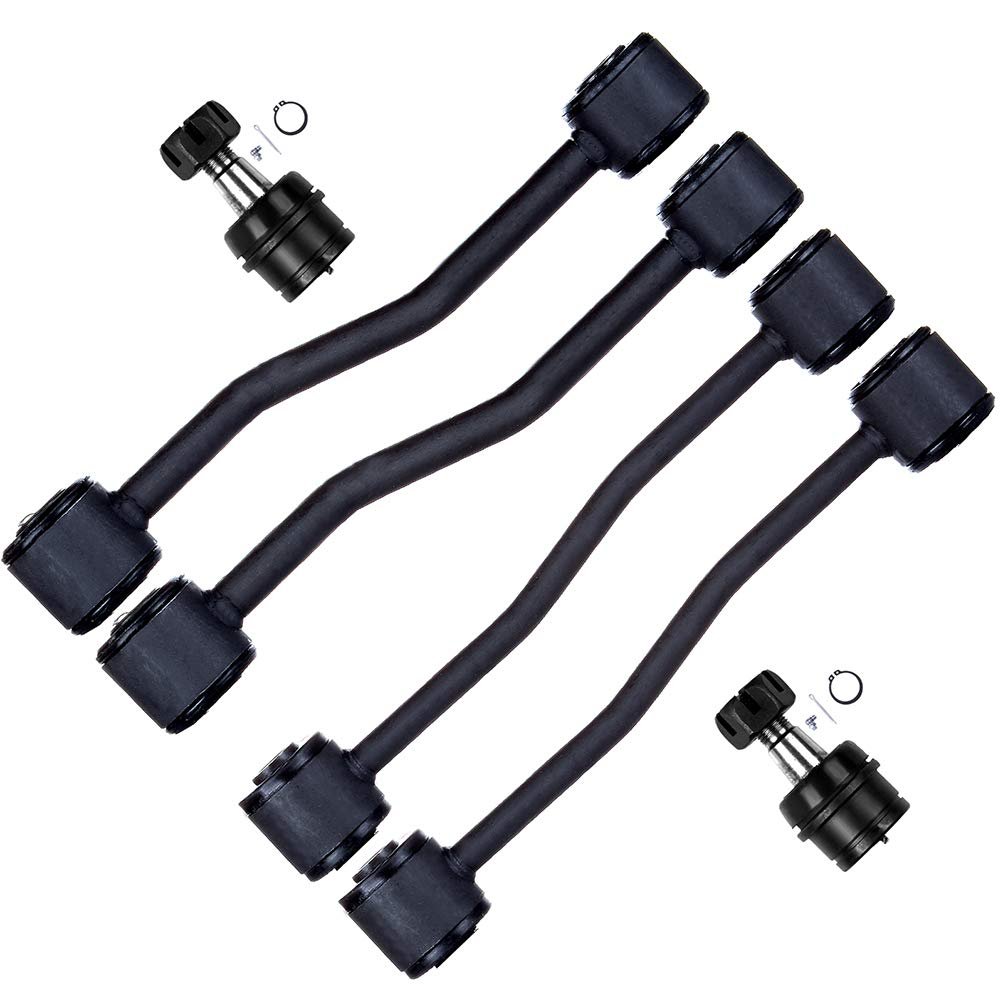 Premium Suspension Set Of 6 Front Lower Ball Joint Sway Bar End Link Rear Compatible Fit For Jeep Grand Cherokee 1999 2000 2001