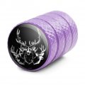 Elk Deer Illustration Valve Stem Caps For Tire Rim Wheel Aluminum Purple
