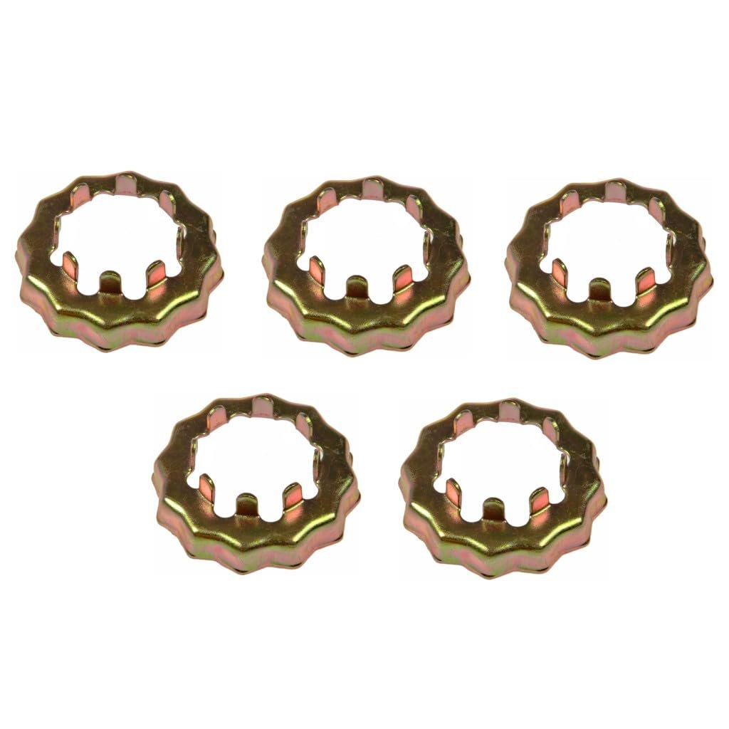 Spindle Nut Retainers Ford Explorer 1996997 1998 1999 2000 2001 5 Pieces Alloy Steel 1 1 16 In And 27 Mm Hex Size Replacement