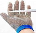 Dowellife Chainmail Glove Cut Resistant Food Grade Stainless Steel Mesh Metal Knife Cutting For Butcher Oyster Shucking Kitchen 