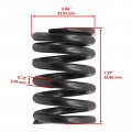 Caltric Intake And Muffler Valve Kit Compatible With Kawasaki Klt250a 1983 Klt250 Prairie Police 1983-1985