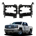 Front Bumper Outer Bracket Set Lh And Rh Replacement For Silverado 1500 2014-2015 23365569 23365568 Gm1067197 Gm1066197 
