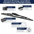 Rear Windshield Wiper Blade Replacement For Land Rover Range Evoque 2012 2013 2014 2015 2016 2017 2018 2019