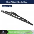 X Autohaux Rear Windshield Wiper Blade Replacement For Land Rover Range Evoque 2012 2013 2014 2015 2016 2017 2018 2019