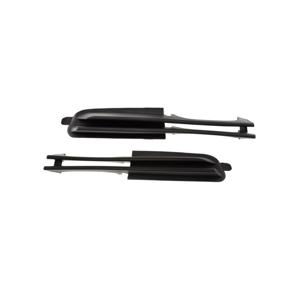 Bmw 323ci 328ci 2000 Fog Light Cover Driver And Passenger Side Pair Front Lower Black Partial Grid Replacement For Bm1038106