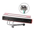 Partsam High Mount Led 3rd Brake Light Bar Replacement For F150 97-04 Rear Top Roof Cab Center Third Stop Tail Cargo Lamps