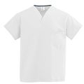 Medline 910xtql-cm Comfortease Reversible Scrub Tops Unisex Large White 