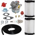 Hifrom 632795a Carburetor Carb Gasket Air Filter Fuel Spark Plug Kit Replacement For Tecumseh 632795 633014 Fit Tvs75 Tvs90