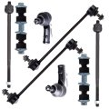 8pc Sway Bar End Link And Tie Rod Kit For 2000 2006 Ford Focus Es3587 Es3588 Ev419 K80066 K90130 Suspension 
