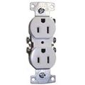 Huw Rr15w Resi Dup Rcpt 15a 125v Push Term Wh Bryant Electrical Productspack Of 10 