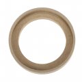 Uxcell 4 Pcs Universal 3 Inch Speaker Subwoofer Mounting Spacer Rings Solid Wood Beige