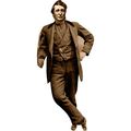 H79004 Henry David Thoreau Cardboard Cutout Standup 