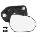 X Autohaux Car Rearview Right Side Heated Mirror Glass With Backing Plate 87931-47390 For Toyota Camry 2018-2022