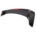 Rear Trunk Spoiler Wing With Brake Light Lamp For 2013-2015 Civic 4dr Glossy Black Jdm Style Plastic Replacement