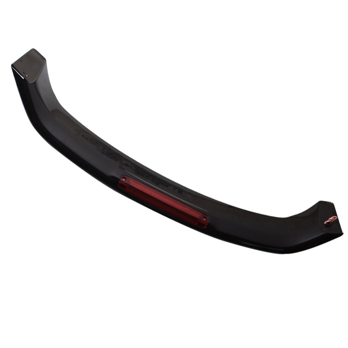 Rear Trunk Spoiler Wing With Brake Light Lamp For 2013-2015 Civic 4dr Glossy Black Jdm Style Plastic Replacement