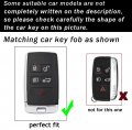 Ontto Tpu Key Cover Full Protectionless Entry Smart Remote Case Car Key Protector Fit For Land Rover Range Sport Evoque Velar