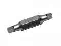 Eazypower 86168 2 Long R2 Double End Square Bit Fits Robertson Screws 5 Pack 