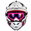 Ilm Youth Atv Helmet Kids Dirt Bike Motorcross Bmx Off Road Motorbike Go Kart Casco Dot Ece Model-z705 Bubblegum L 
